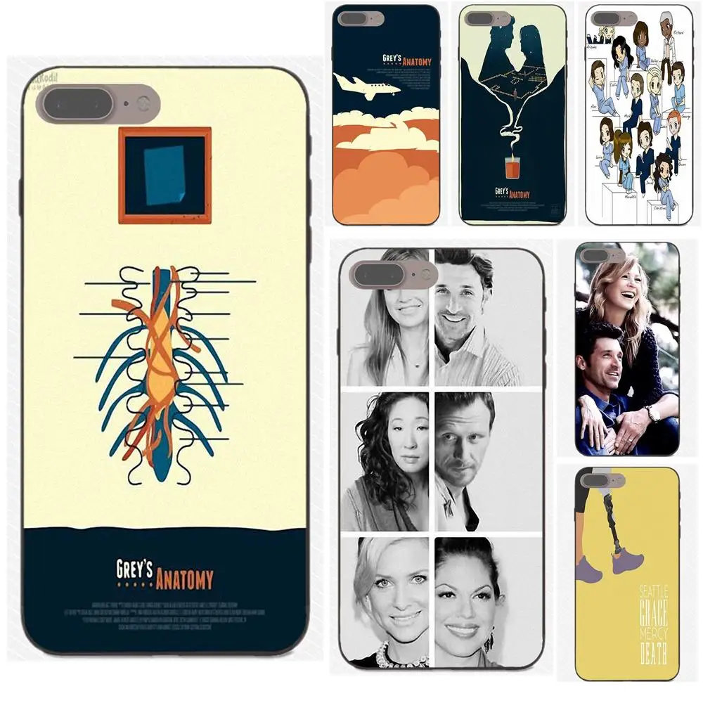 

For Galaxy C5 C7 J1 J2 J3 J330 J5 J6 J7 J730 2017 Ace Core Duo Max Mini Plus Prime Pro Popular Case Famous Cartoon Greys Anatomy