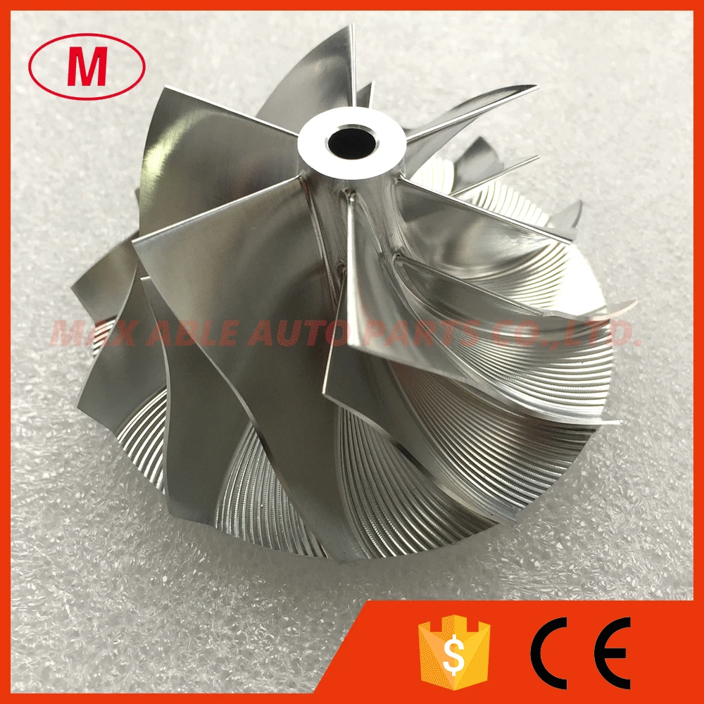 

GT15-25 Turbo Turbocharger Aluminum 2618/Milling/Billet Compressor wheel 50.00/68.01mm 6+6 blades