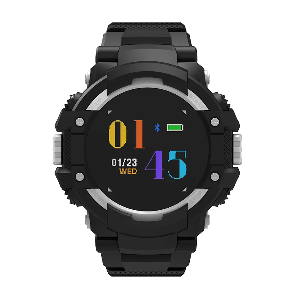 

IP67 Waterproof Bluetooth Sleep Monitoring Call Alert Pedometer Heart Rate Monitor Smart Watch Practical GPS Tracker Barometer