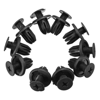 

10Pcs 2 Front Radiator Grille Plastic Clips For LAND ROVER DISCOVERY 2 DYQ100230