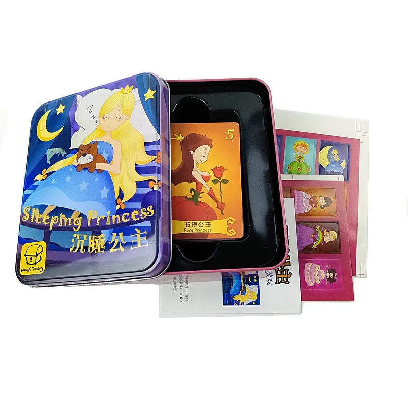 Металлическая коробка для сна Priness настольная игра 2-5 игроков для семьи/вечерние/подарка лучший подарок Wake Queens Up Strategy game
