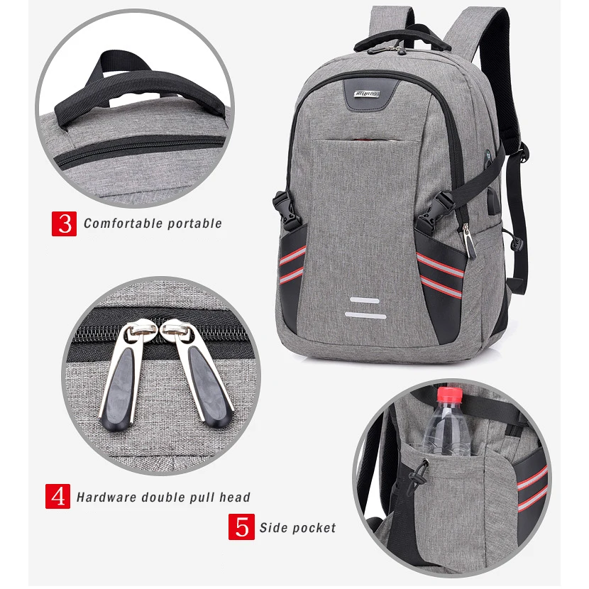 Модный рюкзак 2020 мужской для ноутбука модный mochila antirrobo sac a dos школьные сумки