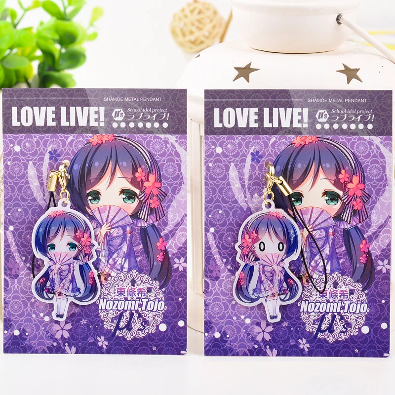 Lovelive проект кумир школы Tojo Nozomi двусторонний рисунок в виде милого героя аниме
