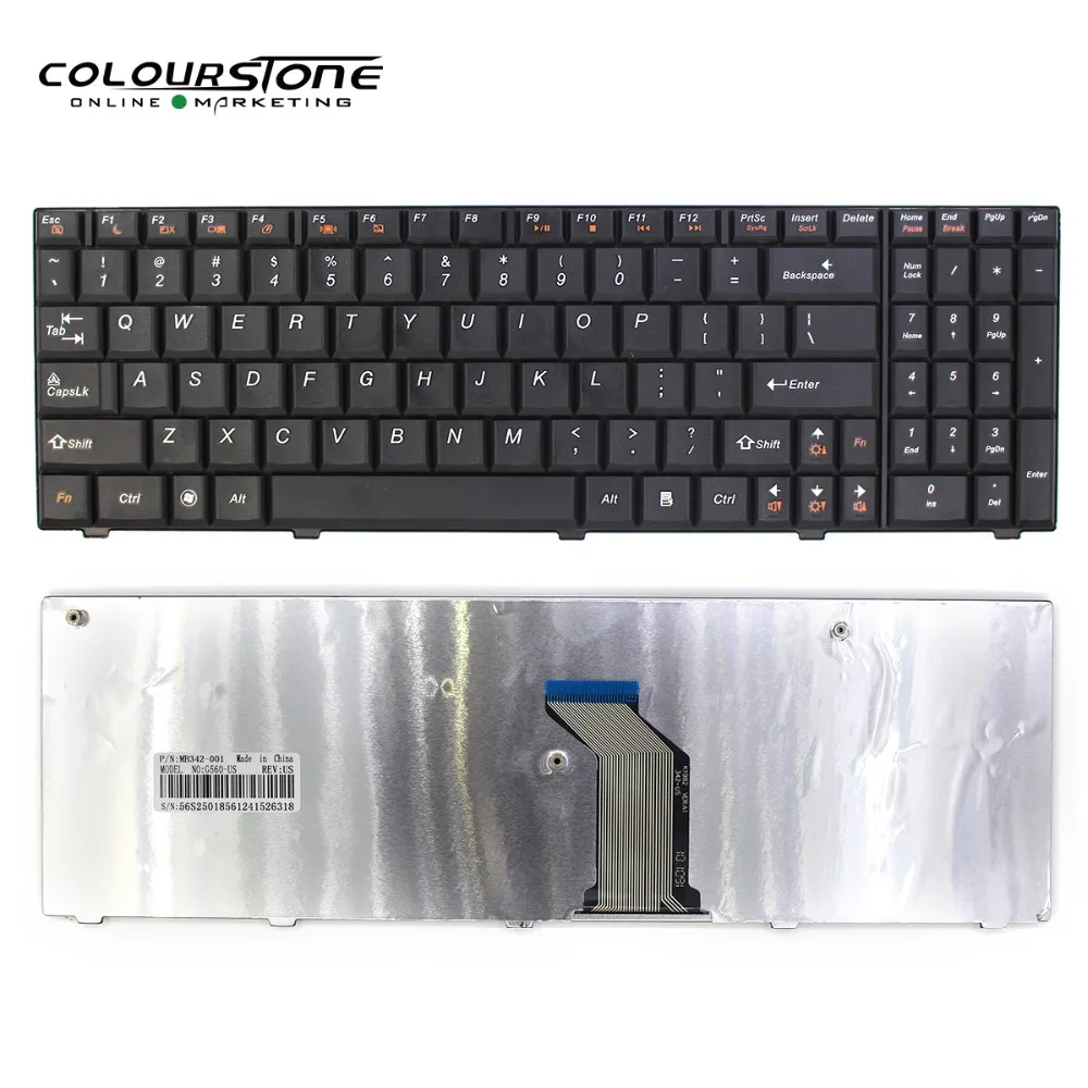 G560 US Lapotp keyboard for LENOVO G565 Series 11s25009754 English teclado-in Replacement 