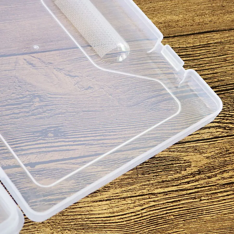 4 цвета двухслойный пластик коробка для хранения съемные вставки нескользящий дизайн прочный пластиковый ящик для хранения инструментов и ежедневного использования