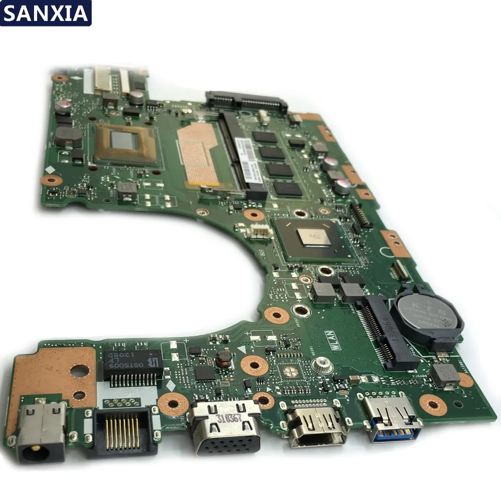KEFU S400CA материнская плата для ноутбука ASUS VivoBoo S500CA S400C S500C оригинальная материнская плата 4GB-RAM I7-3517U/3537U
