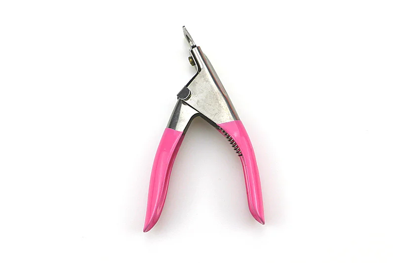 

Nail Art Clipper Cutter for UV Gel False Nail Tips Thick Nails Cutter Edge Cutters Stainless Steel U Type Clippers Manicure Tool