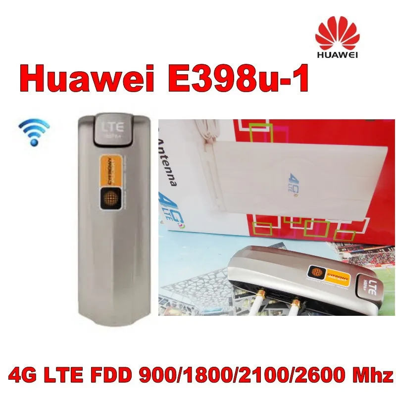 Разблокированный модем Huawei Cat3 100 Мбит/с 3G 4G LTE FDD z + внутренняя Новая lte MIMO TS9 антенна