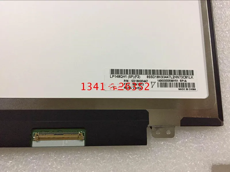 

LP140QH1-SPF2 LP140QH1 SPF2 WQHD 2560X1440 LED LCD Screen 14" 2.5K Screen Display New LP140QH1(SP)(F2)