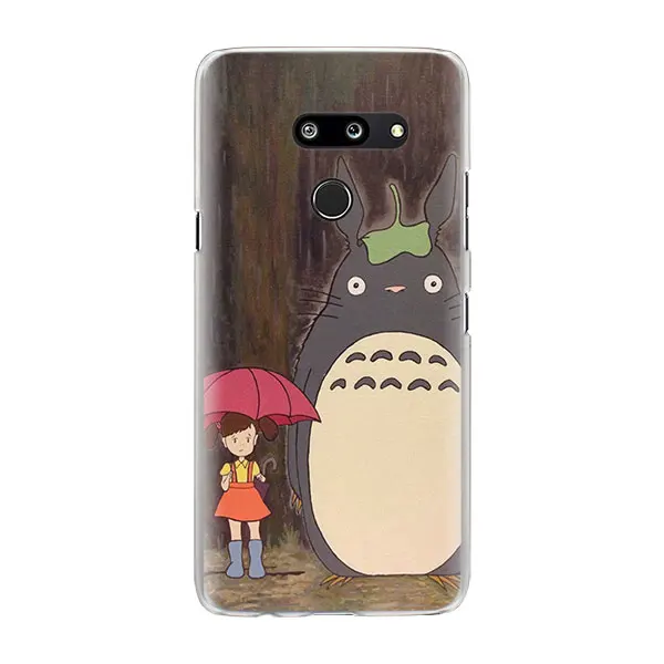 09 Чехол для телефона с изображением аниме Мой сосед Тоторо для LG G7 G8 ThinQ G5 G6 V30 V40 V50 ThinQ Q6 Q7 жесткий чехол-накладка из поликарбоната - Цвет: 09