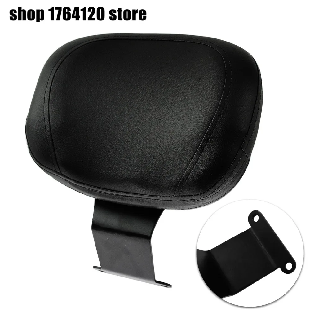 

Motorcycle Leather Driver Backrest Pad Sissy Bar Black For Honda Shadow VT400 VT750 1997-2001 2002 2003