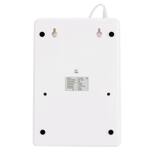 Portable 600mg/h Ozone Generator Wheel Timer Air Purifiers Ozonator Oil Vegetable Meat Fresh Purify Air Water 220V EU Plug