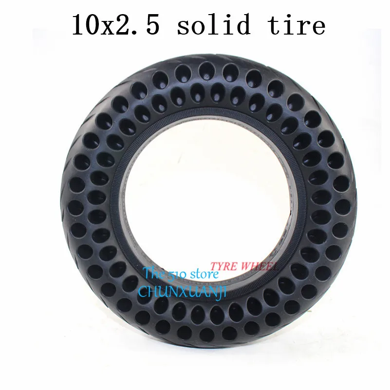 10 дюймов Твердые Tyre10x2.50Tire подходит для электрического самокат Баланс колеса велосипеда шины 10x2,5 надувная шина и внутренняя трубка