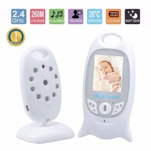 Babykam детская Камара монитор bebe 2,0 дюймов lcd ИК ночного видения монитор температуры колыбельные Детские Интерком babyphone видео няня