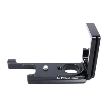 

M5 L-shaped Vertical Shoot Quick Release Plate L Bracket Tripod Ballhead Support for Canon EOS M5 Camera