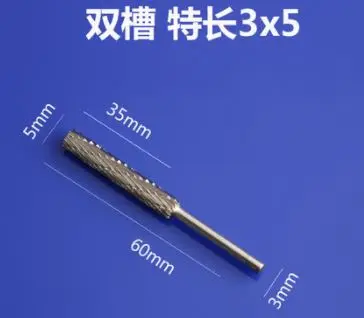 Новые tungesten стальные сверла для дерева для стальных отверстий для изготовления мини-ручных сверл экспорт в Японию - Цвет: 3x5x