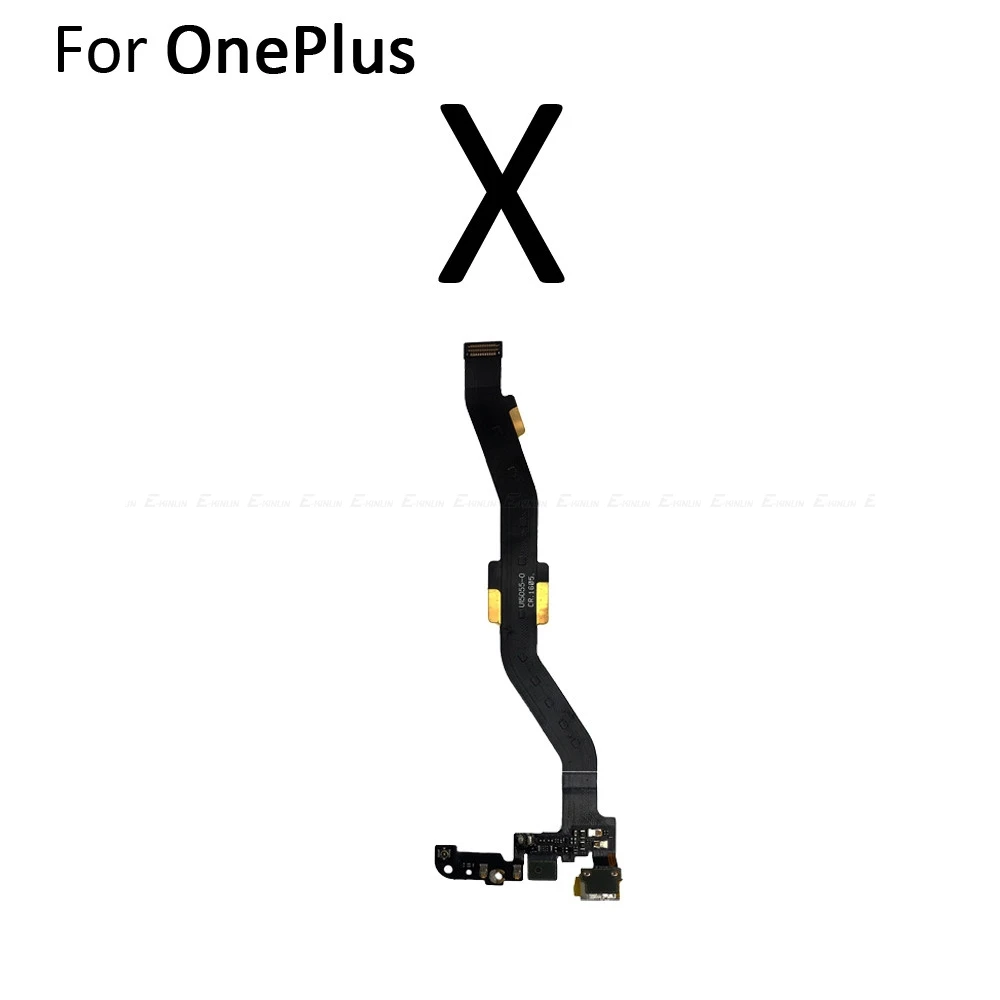 Новая запасная часть для OnePlus X 1 2 3 3T 6 6T type C USB зарядное устройство зарядный порт док-станция гибкий кабель - Цвет: For OnePlus X