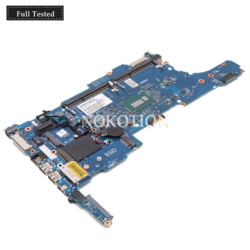 

NOKOTION 802511-001 802511-501 802511-601 for HP ELITEBOOK 840 G1 Laptop Motherboard 6050A2560201-MB-A03 I5-4300U CPU DDR3