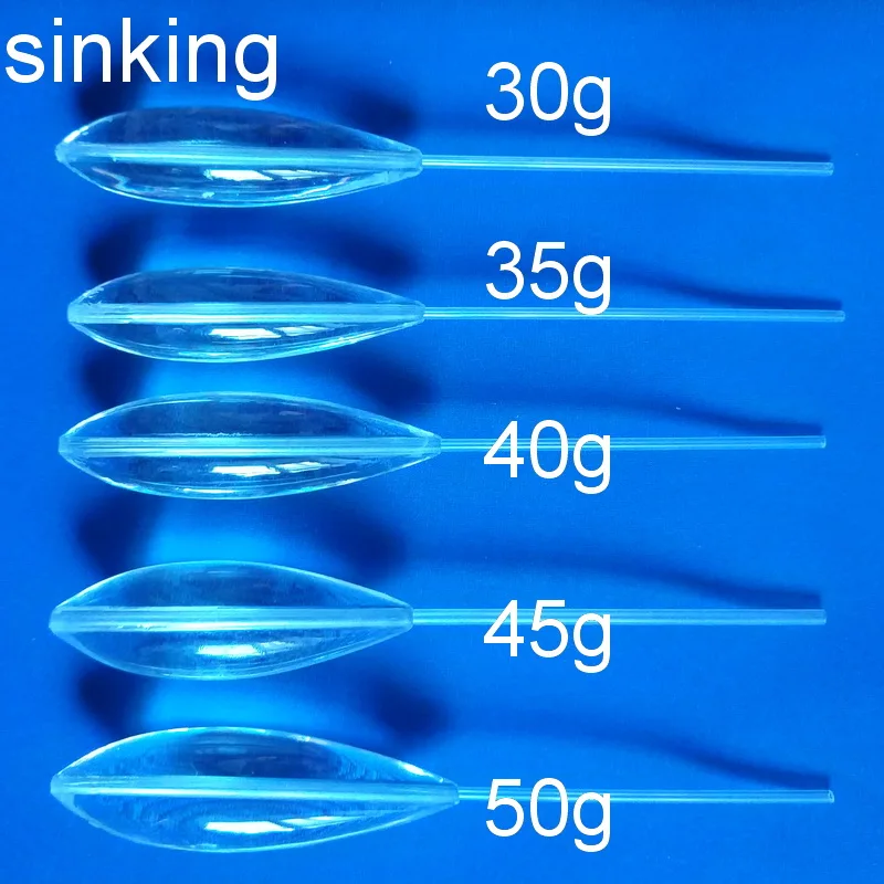 

5pcs casting fishing float bobber float sinking bombarda float