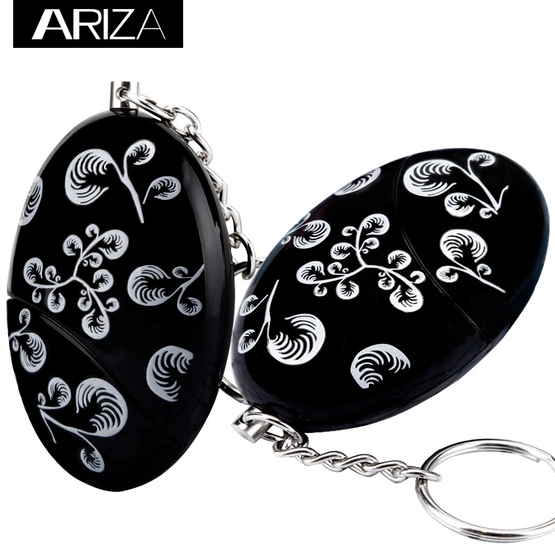 

2017 self defense Keychain alarm Emergency personal alarm Batteries Included Black gold color printing and Waterproof