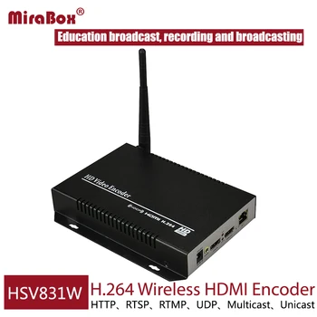 

HSV831W MPEG-4 H.264 HDMI Wireless Encoder for Live Stream Broadcast Support UDP/HTTP/RTSP/RTMP protocol for Unicast/Multicast