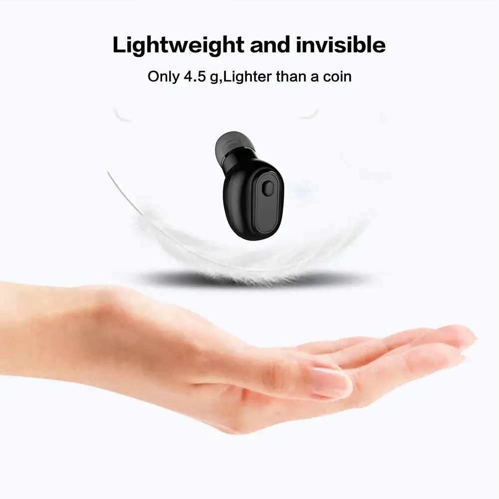 TWS 5.0 Bluetooth Stereo Headset Wireless Headset IPX7 Waterproof Headset 500mAh Power Bank LED Smart Sports Headset