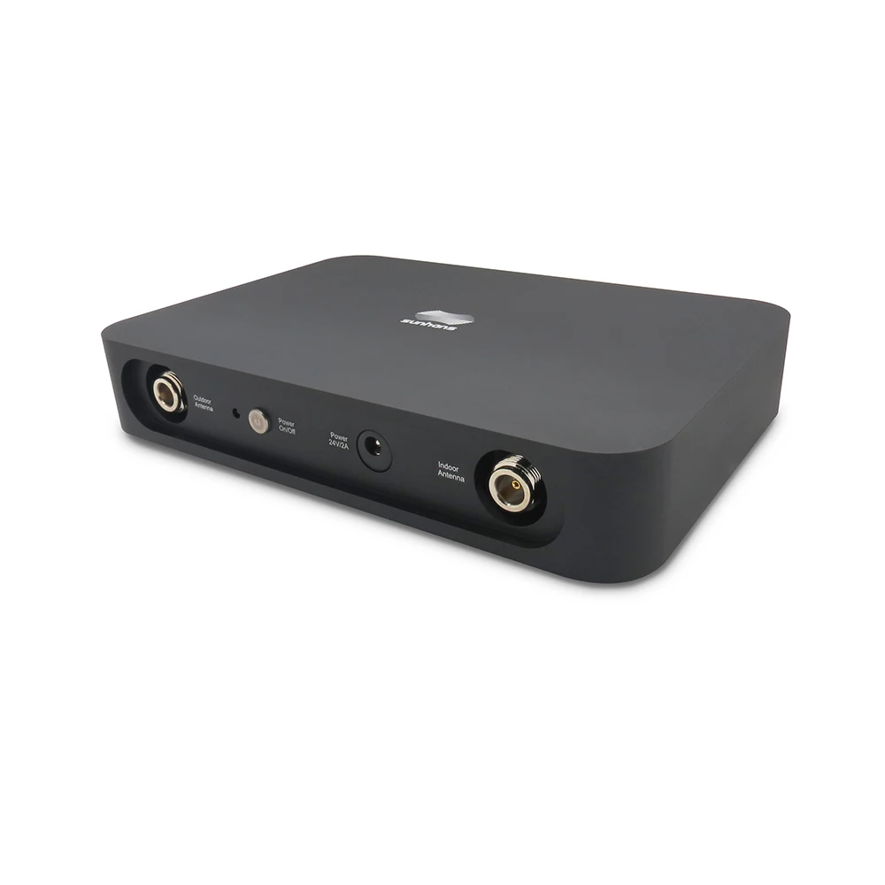 2018 New Sunhans 10W 40DBm 900Mhz GSM Signal Repeater 2G 3G Gain 85DBi High Power CellPhone Signal Booster Amplifier 10000squar