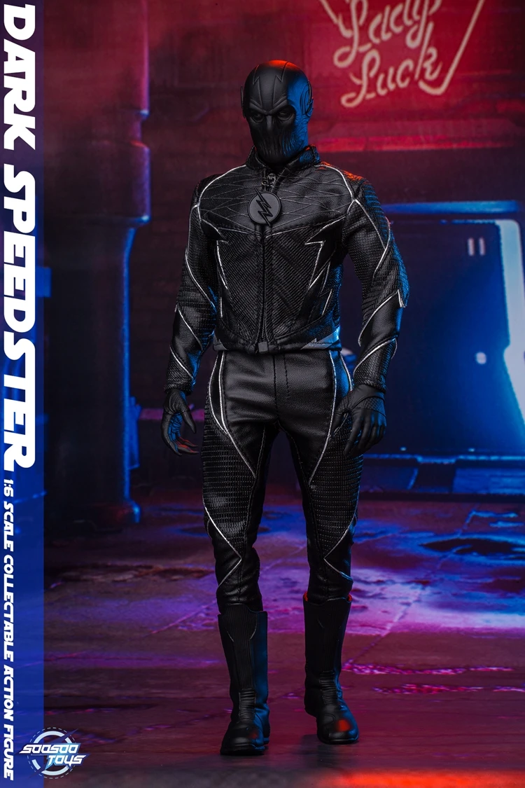 Soosootoys SST010 1/6 Dark Flash Dark Speedster Коллекция фигурка для фанатов подарок на праздник