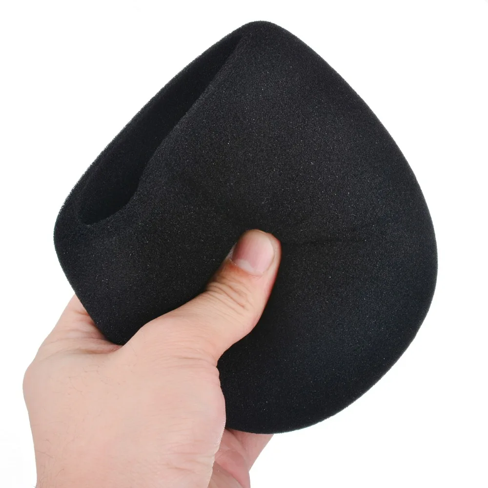 1PC Black Microphone Foam Cover Filter Windscreen Sponge Cover Replacement For Blue Yeti Pro Mic