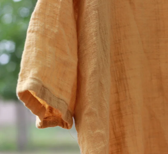 Новинка Весна и Лето Женская льняная Оригинальная дизайнерская женская рубашка большого размера Женская блузка 16463
