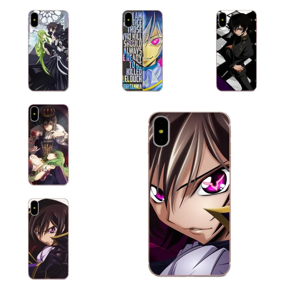 Аниме код Geass Letouch для Huawei P8 P9 P10 P20 P30 Mate 7 8 9 10 20 Lite Plus Pro 2017 мягкий прозрачный чехол