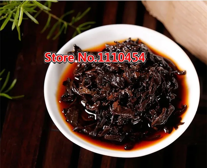 250g Puer Tea Ripe Pu-erh Shu Brick Tea Pu'er Ancient Tree Chinese 30 Years Old Puerh Tea pu erh cha for Fat Burning 