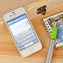 Творческий экран Стилус ручка светодиодные огни личность ручка 5 шт