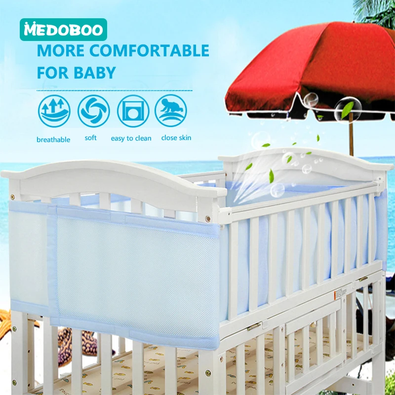 Medoboo 2 шт./компл. детский забор безопасности кроватки ограждение для детской кроватки, набор детский манеж детский сад барьер кровать аксессуары