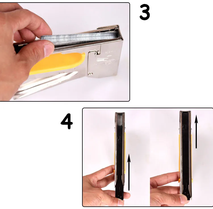 4/6/8 мм тяжелый ручной ногтей рисунок пистолета инструменты мебель степлер для обрамления Бумага окна с деревообрабатывающий Такер