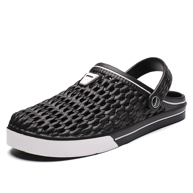 

Hole Shoes Men Shoes Male Sandals Crocse Summer Shoes Sandalias Hombre Slippers Sandalet Clogs Sandles New 2019 Croc Mens Shoes