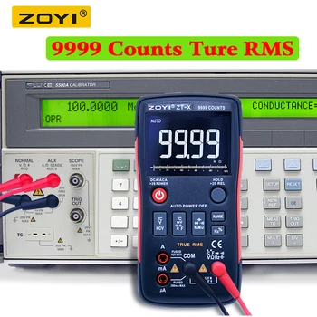 

ZOYI ZT-X Digital Multimeter ac dc voltmeter true rms auto range multimeter with NCV DATA HOLD LCD backlight display