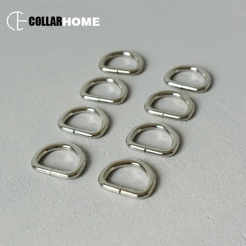 

20pcs D-shaped 20mm metal semi-circular D ring DIY dog collar straps bag mountaineering backpack pet products accessory