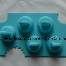 100 шт./лот лоток для льда Прохладный в форме плавника акулы лоток для льда Sharkfin пресс-форма для заморозки льда плесень