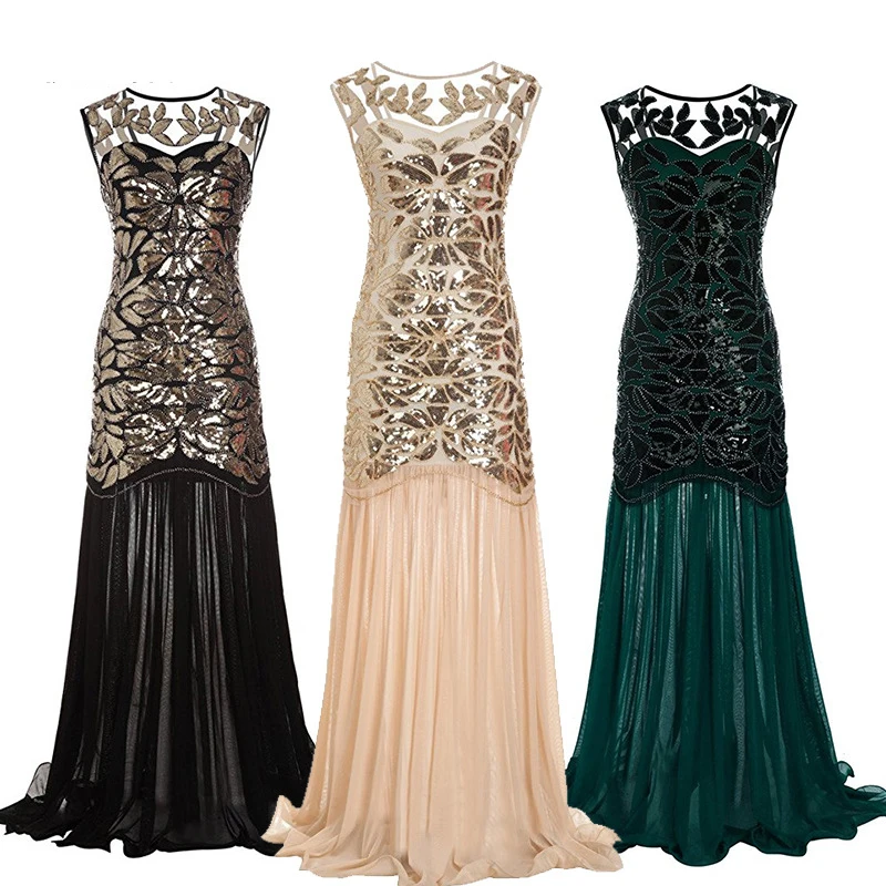 

Doragrace Gorgeous Sequins Long Evening Dresses Mermaid Prom Party Dress robe de soiree Vestido