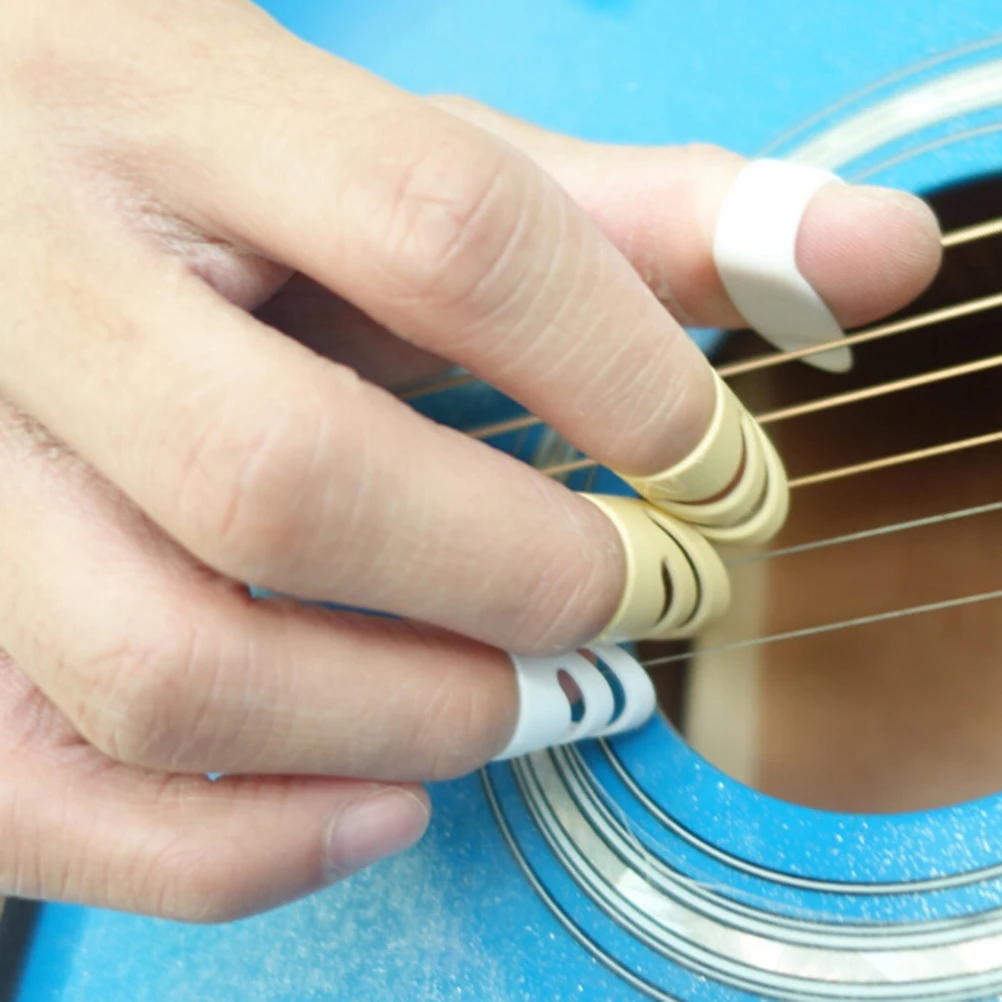 Hot Sale 4Pcs/set ALaska Pik Finger Picks For Acoustic Electric Guitar