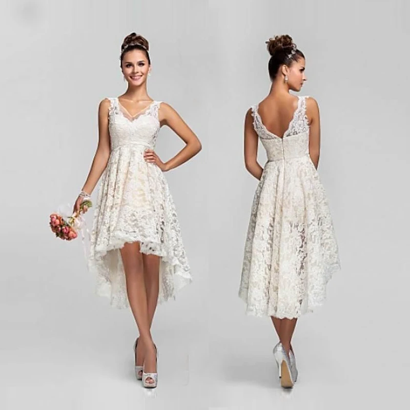 Hi Lo Country Wedding Dresses Fashion Dresses