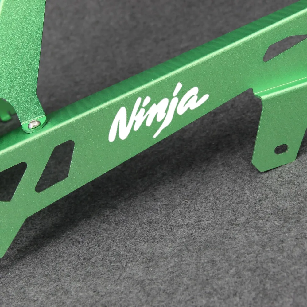 Логотип NINJA для Kawasaki NINJA 400 250 GARY зеленый черный CNC защита цепи мотоцикла и заднее крыло комплект брызговиков