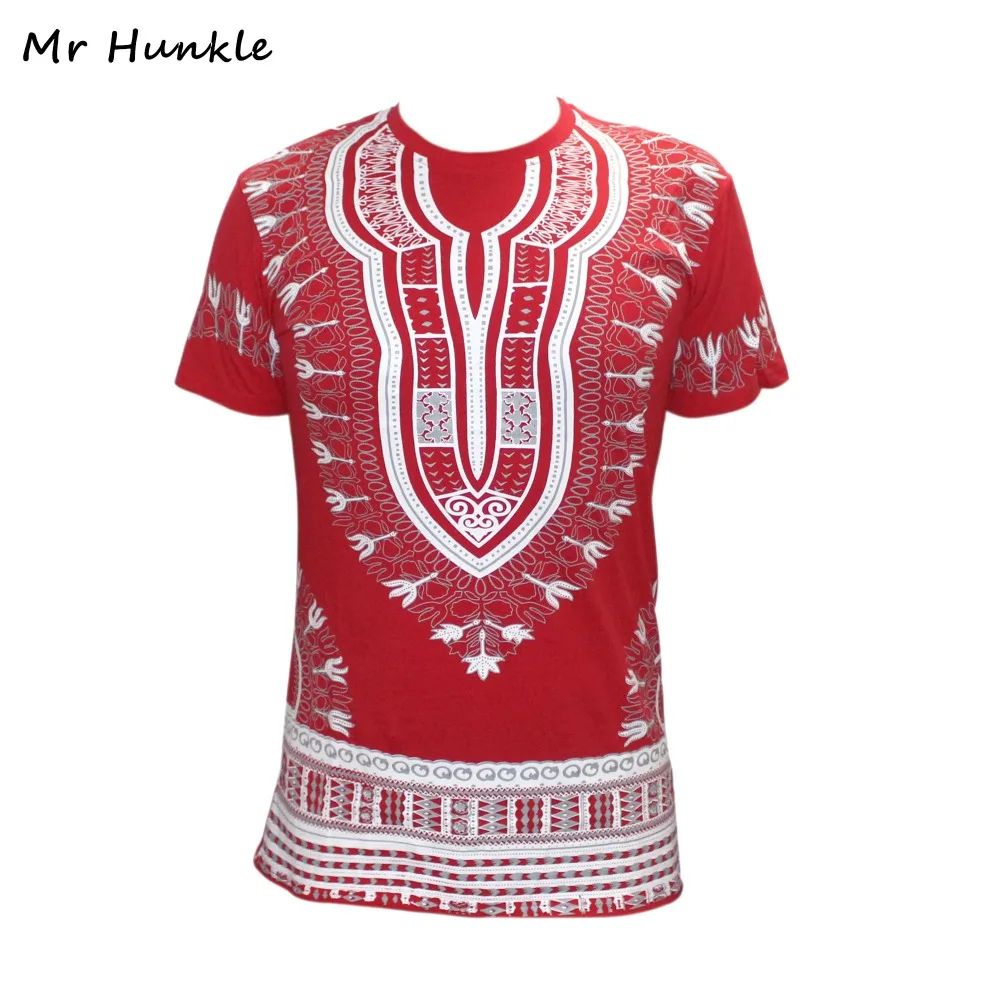 Брендовая одежда Mr Hunkle Dashiki модные мужские топы с Африканским принтом летняя