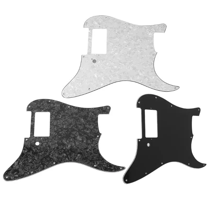 مميزة من كلوريد البولي فينيل + السيليلويد Pickguard ل درابزين مع Humbucker للكهرباء الغيتار آلة موسيقية الغيتار أجزاء اكسسوارات مميزة من كلوريد البولي فينيل + السيليلويد Pickguard ل درابزين مع Humbucker للكهرباء الغيتار آلة موسيقية الغيتار أجزاء اكسسوارات