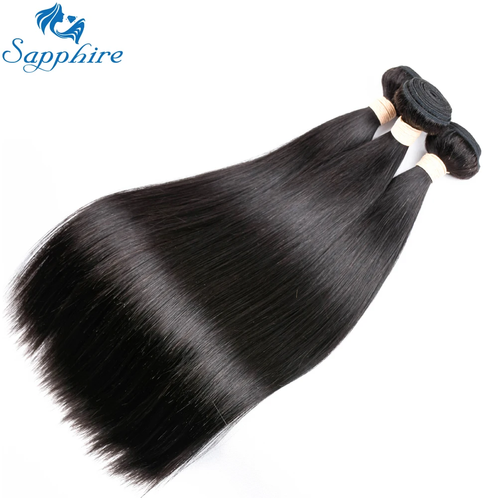 Sapphire Brazilian Straight Human Hair Bundles With Closure Brazilian Hair Weave Bundles With Lace Closure Human Hair Extension Sapphire Brazilian Straight Human Hair Bundles With Closure Brazilian Hair Weave Bundles With Lace Closure Human Hair Extension