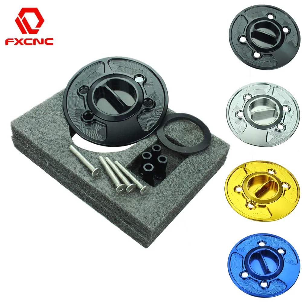 

FX CNC Aluminum Motorcycle Fuel Tank Gas Cap Cover Keyless For BMW HP2 SPORT 2008 - 2011 S1000RR NOT Comp ve S1000R w and w o CC