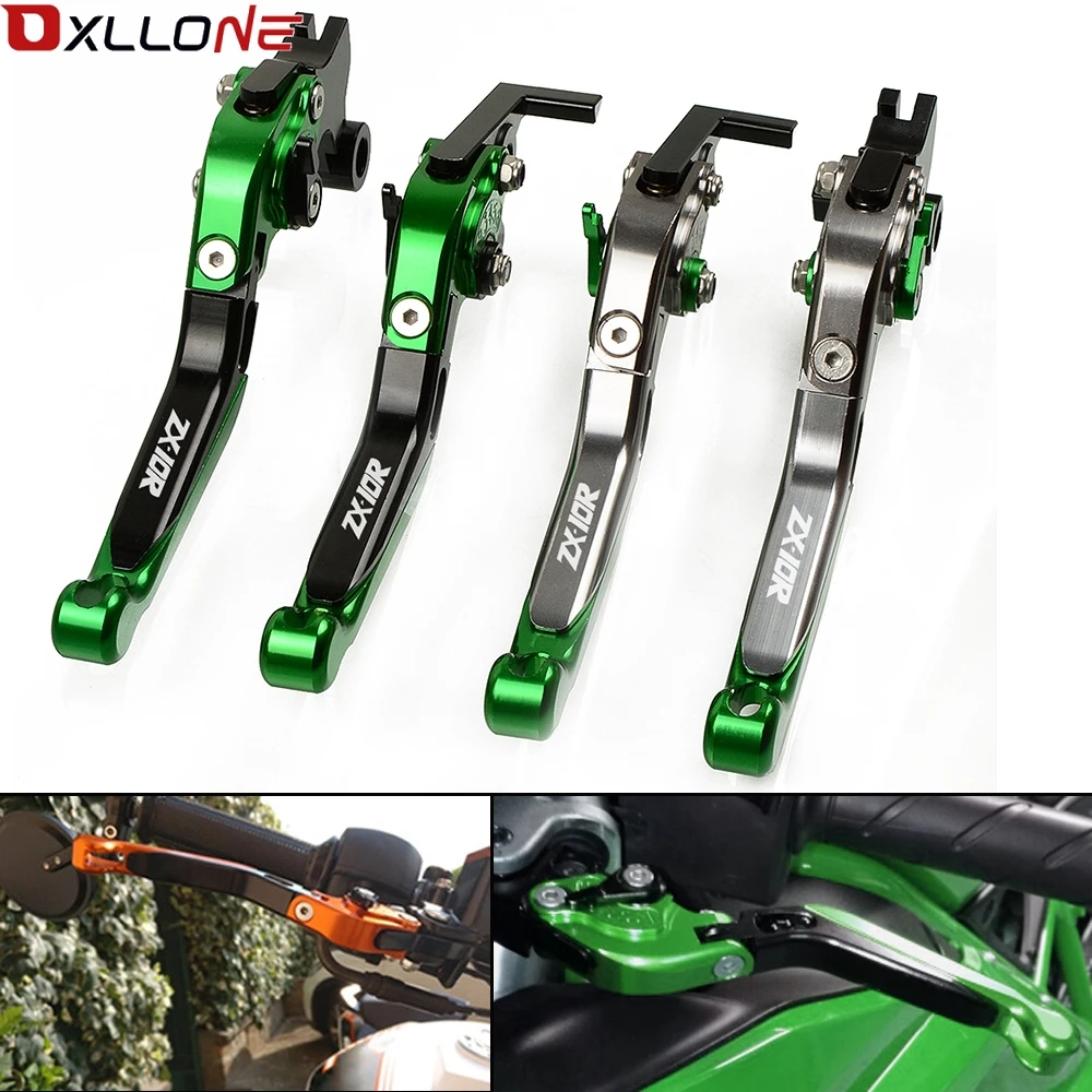 

For KAWASAKI ZX10R 2006-2015 Motorcycle Accessories Brake Clutch Levers Adjustable Folding Extendable Lever ZX 10R ZX-10R