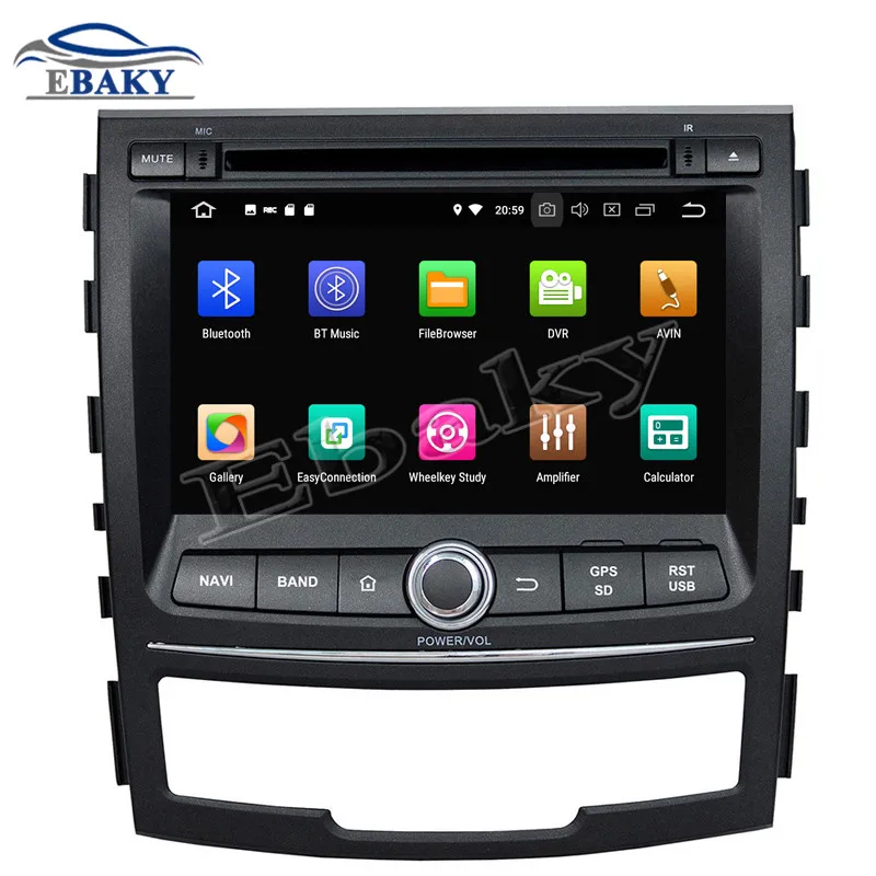 Top NaviTopia 7inch 4GB RAM 64GB ROM Octa Core Android 9.0 Car DVD Player For SsangYong Korando 2010 2011 2012 2013 Radio Audio/GPS 10