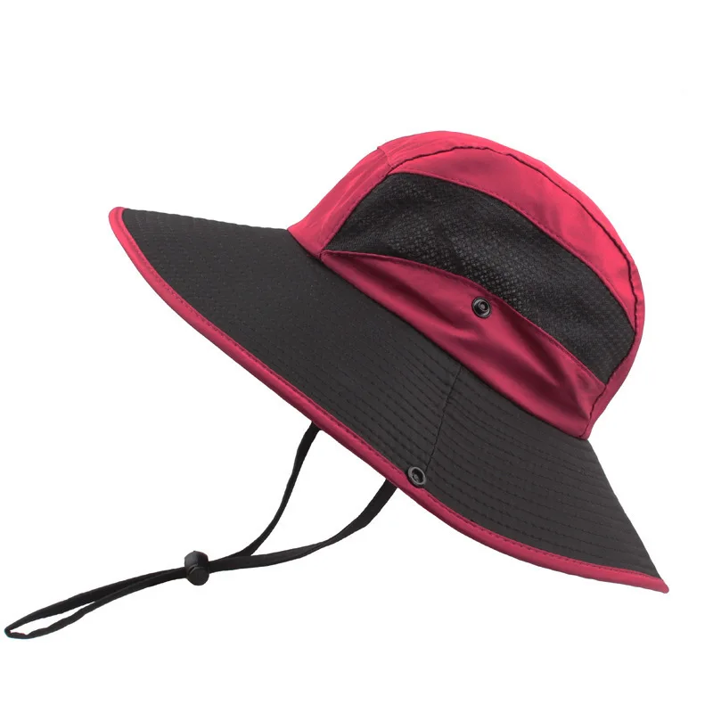 Men Summer Bucket Sun Hat Ventilation Sunshade Packable Women